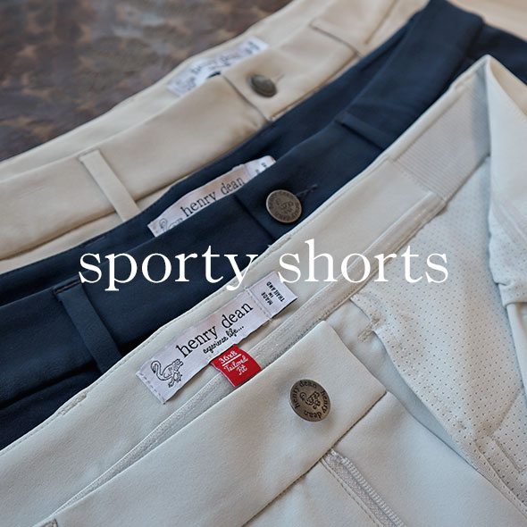 Shop henry dean Golf Sporty Shorts