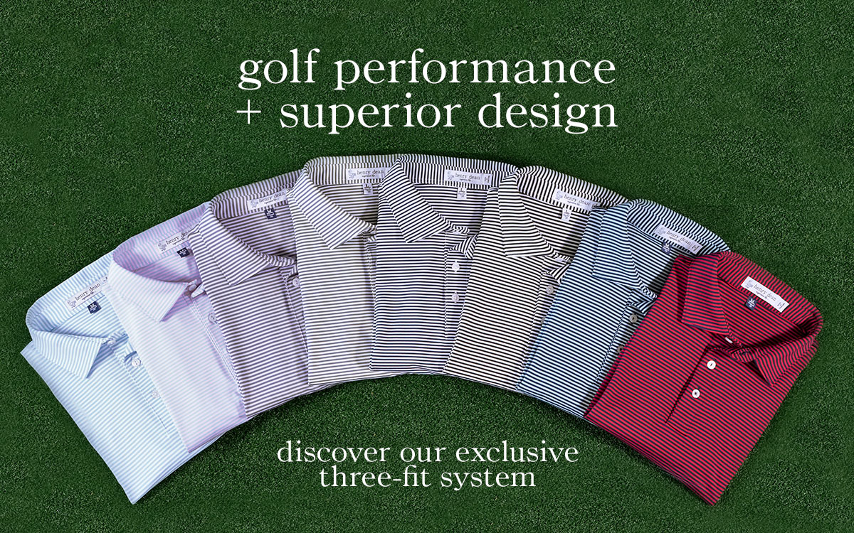 henry dean Golf Apparel - Golf Performance + Superior Design
