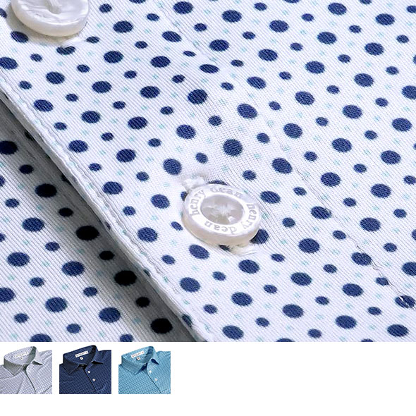 Shop The henry dean Golf Floral Print Polo