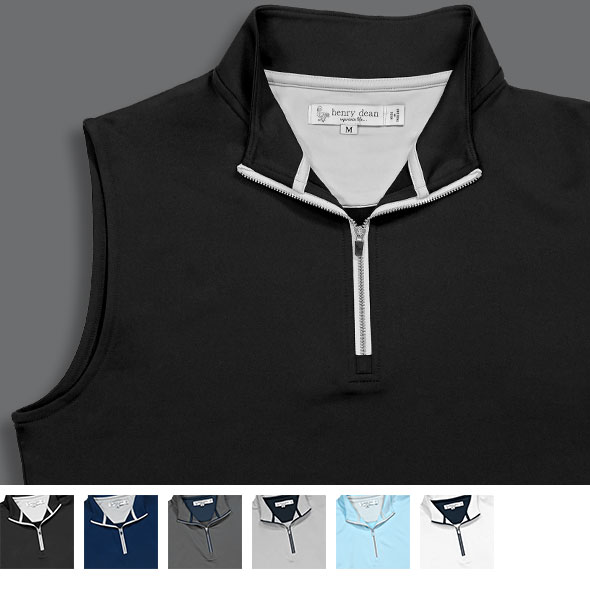 henry dean Lightweight Performance Quarter-Zip Pullover