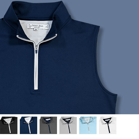 henry dean Midweight Performance Quarter-Zip Pullover